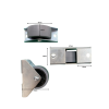ROLKA MEBLOWA 43mm GUMA 1SZT